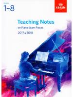 2017-2018鋼琴考曲教學重點第1-8級