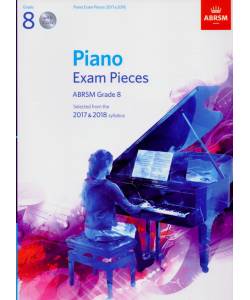 2017-2018 鋼琴考試指定曲含CD 第8級