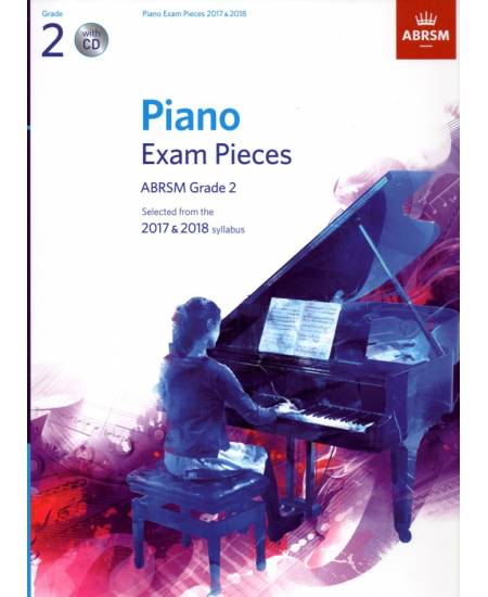 2017-2018 鋼琴考試指定曲含CD 第2級