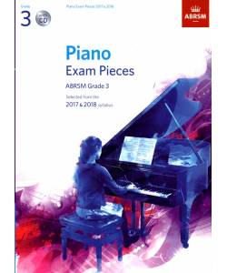 2017-2018 鋼琴考試指定曲含CD 第3級