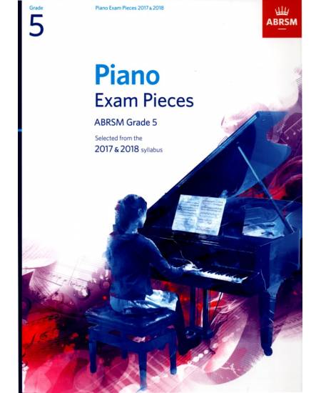 2017-2018 鋼琴考試指定曲 第5級
