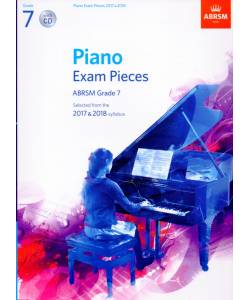 2017-2018 鋼琴考試指定曲含CD 第7級
