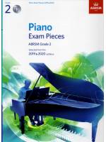 2019-2020鋼琴考試指定曲(含CD) 第2級