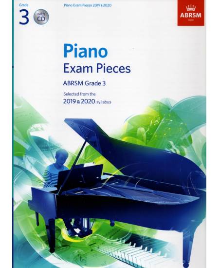 2019-2020鋼琴考試指定曲(含CD) 第3級
