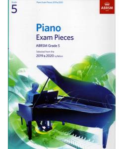 2019-2020鋼琴考試指定曲 第5級