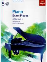 2019-2020鋼琴考試指定曲(含CD) 第5級