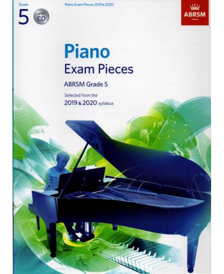 2019-2020鋼琴考試指定曲(含CD) 第5級