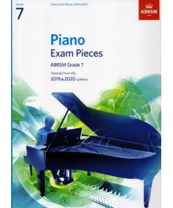 2019-2020鋼琴考試指定曲 第7級