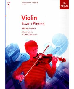2020-2023 小提琴考曲(無伴奏) 第1級