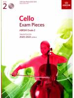 2020-2023 大提琴考曲 第2級含CD