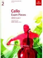 2020-2023 大提琴考曲(無伴奏) 第2級