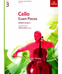 2020-2023 大提琴考曲(無伴奏) 第3級