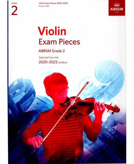 2020-2023 小提琴考試指定曲 第2級