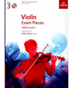 2020-2023 小提琴考試指定曲 第3級含CD
