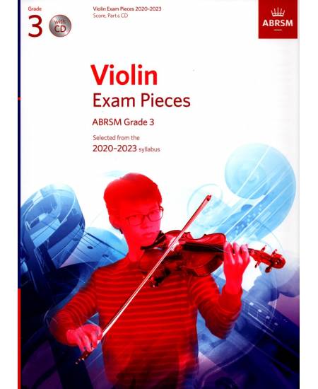 2020-2023 小提琴考試指定曲 第3級含CD