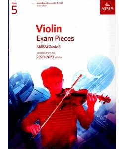 2020-2023 小提琴考試指定曲 第5級