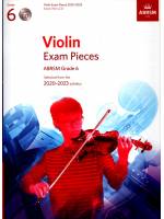 2020-2023 小提琴考試指定曲 第6級含CD