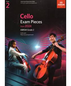 大提琴考試指定曲 第2級(2024年起)