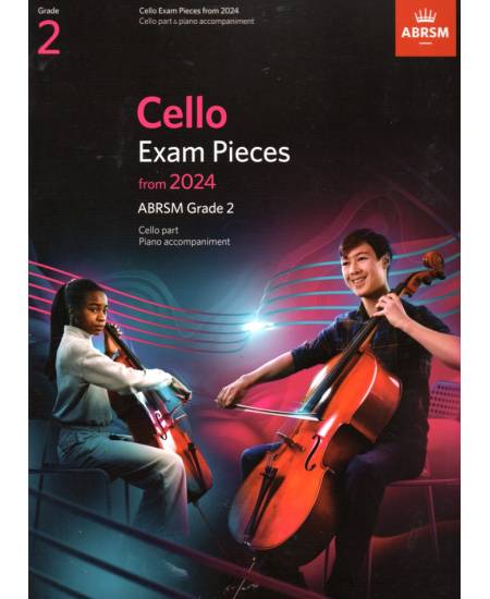 大提琴考試指定曲 第2級(2024年起)