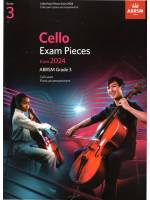 大提琴考試指定曲 第3級(2024年起)