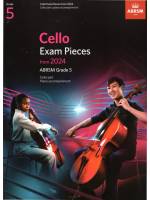 大提琴考試指定曲 第5級(2024年起)