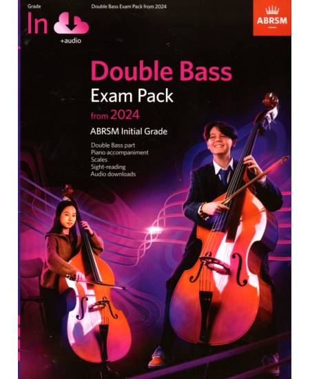 低音提琴(Double Bass) 最初級考曲套裝(2024年起)