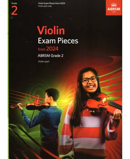 小提琴考試指定曲(無伴奏) 第2級(2024年起)