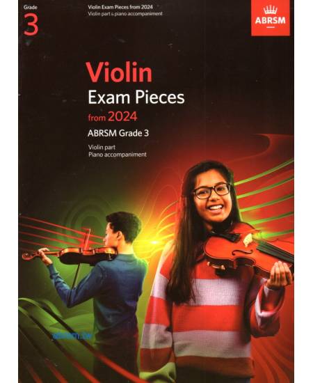 小提琴考試指定曲 第3級(2024年起)