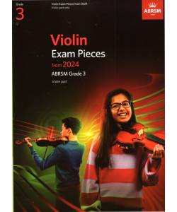 小提琴考試指定曲(無伴奏) 第3級(2024年起)