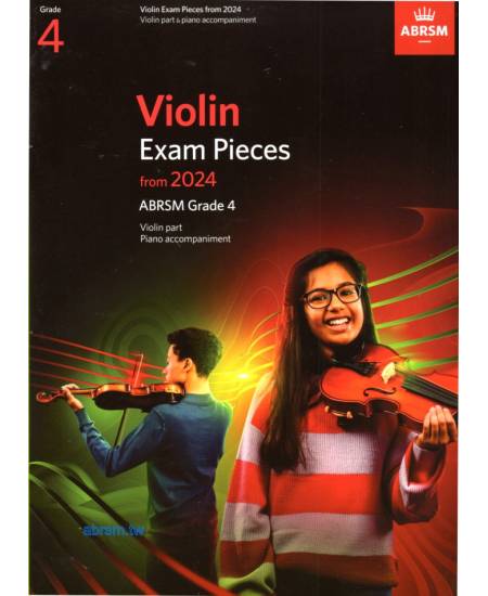 小提琴考試指定曲 第4級(2024年起)