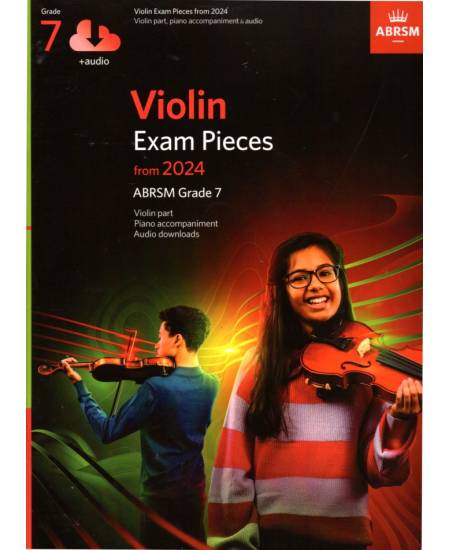 小提琴考試指定曲含音檔下載  第7級 (2024年起)