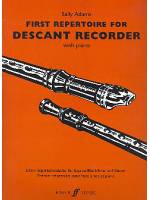 First Repertoire for Descant Recorder with Piano