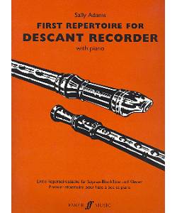 First Repertoire for Descant Recorder with Piano