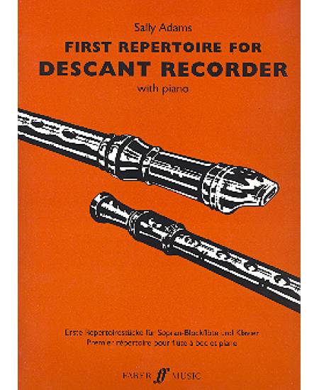 First Repertoire for Descant Recorder with Piano