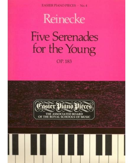 鋼琴簡易小品系列-4.Reinecke  Five Serenades for the Young OP.183
