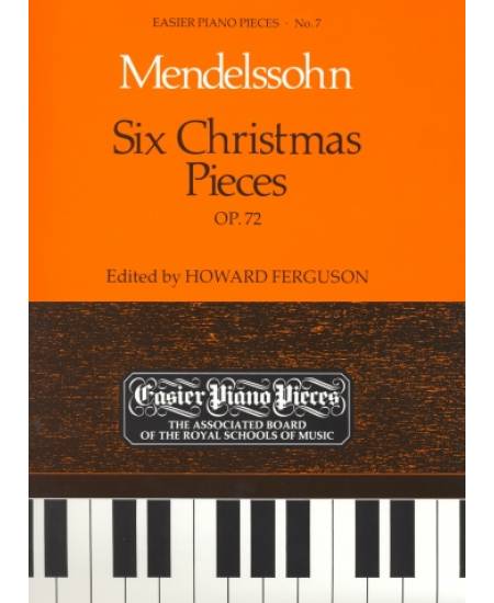 鋼琴簡易小品系列-7.Mendelssohn  Six Christmas Pieces OP.72