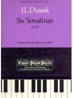鋼琴簡易小品系列-12.J.L.Dussek  Six Sonatinas OP.19