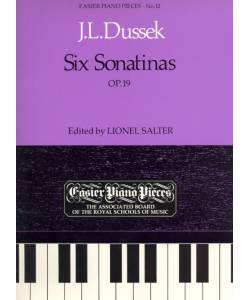鋼琴簡易小品系列-12.J.L.Dussek  Six Sonatinas OP.19
