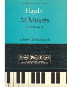 鋼琴簡易小品系列-16.Haydn  24 Minuets HOB.IX /8 & 10