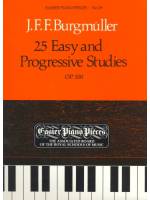 鋼琴簡易小品系列-19.J.F.F.Burgmueller  25 Easy and Progressive Studies OP.100