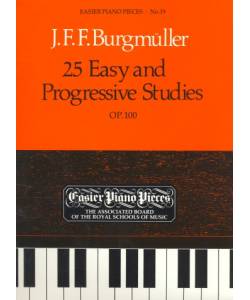 鋼琴簡易小品系列-19.J.F.F.Burgmueller  25 Easy and Progressive Studies OP.100