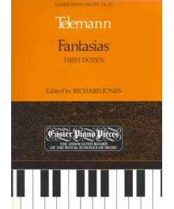 鋼琴簡易小品系列-22.Telemann  Fantasias First Dozen