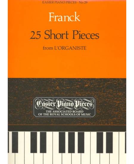 鋼琴簡易小品系列-29.Franck  25 Short Pieces from L'organiste