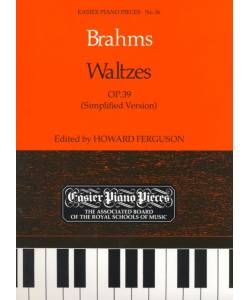 鋼琴簡易小品系列-36.Brahms  Waltzes OP.39 (Simplified Version)