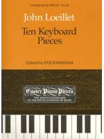 鋼琴簡易小品系列-38.John Loeillet  Ten Keyboard Pieces