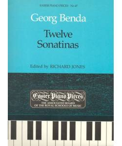 鋼琴簡易小品系列-47.Georg Benda  Twelve Sonatinas