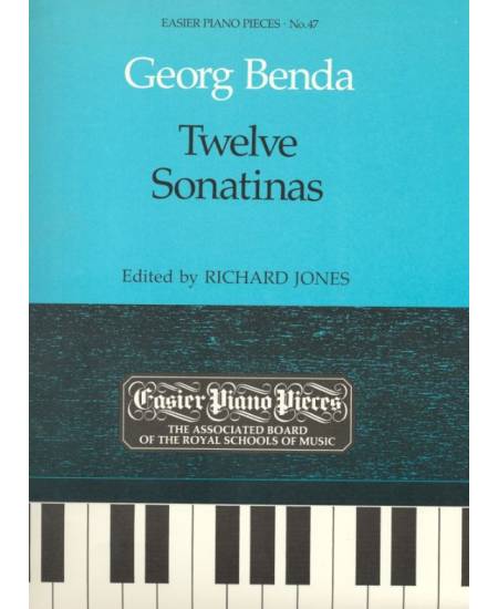 鋼琴簡易小品系列-47.Georg Benda  Twelve Sonatinas