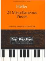 鋼琴簡易小品系列-50.Heller   23 Miscellaneous Pieces
