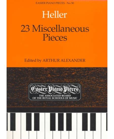 鋼琴簡易小品系列-50.Heller   23 Miscellaneous Pieces