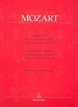 Mozart concerto in A major K.622